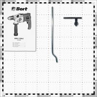 Ударная дрель Bort BSM-1100X2 93412499