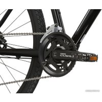 Велосипед Kross Evado 5.0 L/21" 2024 (черный/зеленый глянцевый)