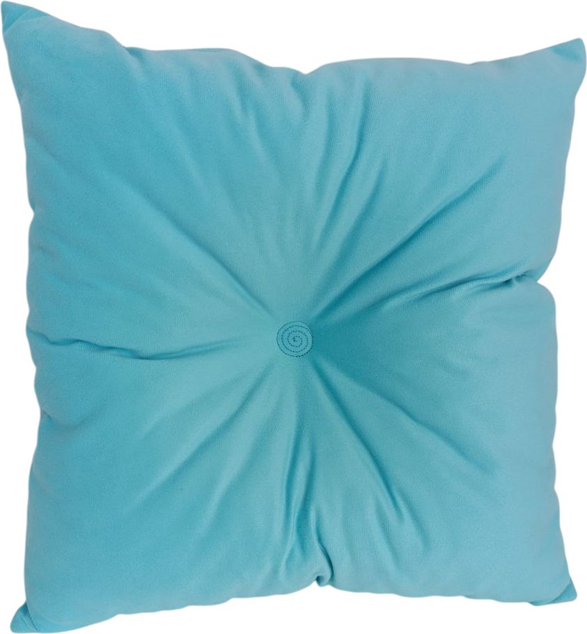 

Декоративная подушка Sled Квадратная 40x40x12 (бирюзовый)