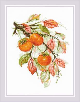 Набор для вышивания Риолис Солнечная хурма № 1988