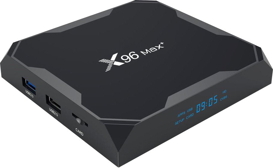 

Смарт-приставка X96 Max+ 2ГБ/16ГБ (100 Мбит/с)