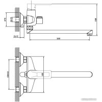 Смеситель Esko Belgrade BD 31