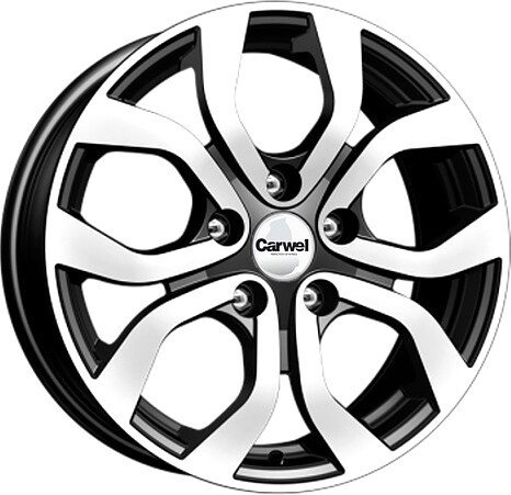 

Литые диски Carwel Буссе 164 16x6.5" 5x114.3мм DIA 60.1мм ET 50мм AB