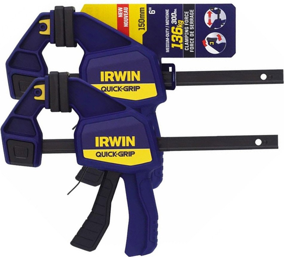 

Струбцина Irwin Quick-Grip Medium-Duty Twin Pack T5062QCEL7