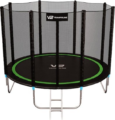 

Батут V2 Trampoline Greenline 10FT 312 см (с внешней сеткой и лестницей)