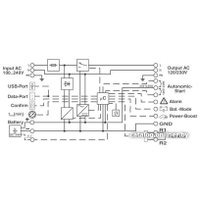 Источник бесперебойного питания Phoenix Contact QUINT-UPS/ 1AC/ 1AC/500VA