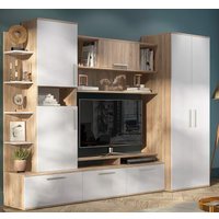 Стенка Stolline Денвер СТЛ.151.01 (дуб сонома/белый)