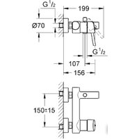 Смеситель Grohe Concetto 32211001