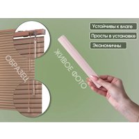 Жалюзи горизонтальные АС МАРТ 97 170x160 (чайная роза)