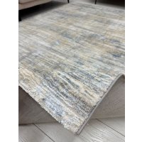 Ковер для жилой комнаты Radjab Carpet Амальфи Прямоугольник A3580A 13622 (1.6x3, Ivory/L.Bule)