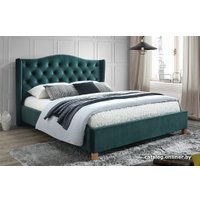 Кровать Signal Aspen Velvet 160x200 (зеленый)
