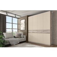 Шкаф распашной ЭлиГард Locarno 4 (дуб монтерей/персидский жемчуг)