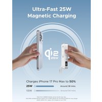 Внешний аккумулятор Ugreen MagFlow PB773 10000mAh (белый)