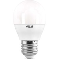 Светодиодная лампочка Gauss Elementary Globe 10W E27 4100K 53220