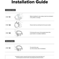 Чехол Ringke Slim для Galaxy Watch 8 40mm Clear(1шт) + Matte Black(1шт) в Витебске