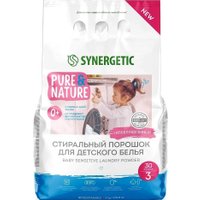 Стиральный порошок Synergetic Baby Sensitive для детского белья гипоаллергенный 3 кг