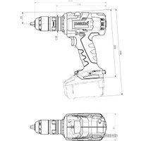 Дрель-шуруповерт Metabo BS 18 LTX-3 BL Q I (PowerX3)