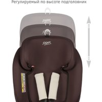 Детское автокресло Siger Престиж Isofix Lux KRES3946 (шоколад)