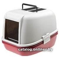 Туалет-домик Ferplast Magix (белый/розовый)