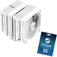 Кулер для процессора Ocypus Iota A62 WH + буклет-вкладыш на 5 для Steam (Европа, Россия)