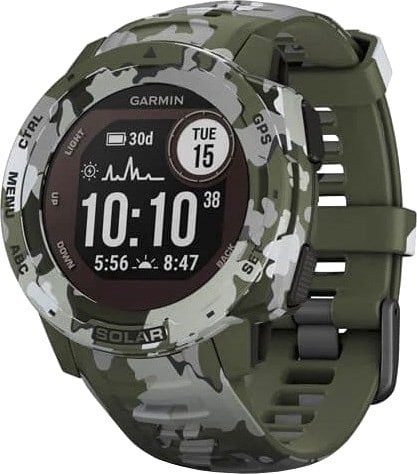 

Умные часы Garmin Instinct Solar Camo Edition (лишайник)