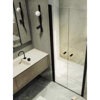 Душевая дверь MaybahGlass MGD-422-6 (прозрачное стекло/черный) в Гомеле