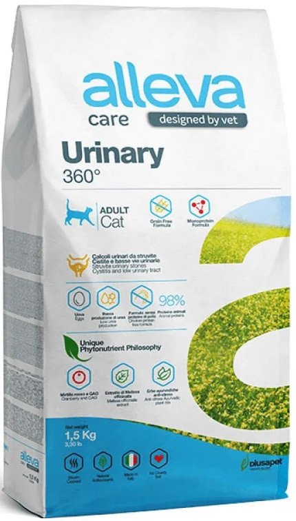 Сухой корм для кошек Alleva Care Cat Urinary P10272 1.5кг