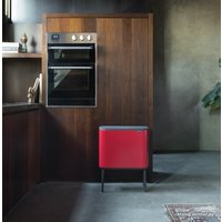 Система сортировки мусора Brabantia Bo Touch Bin 11+23 л (пламенный-красный)