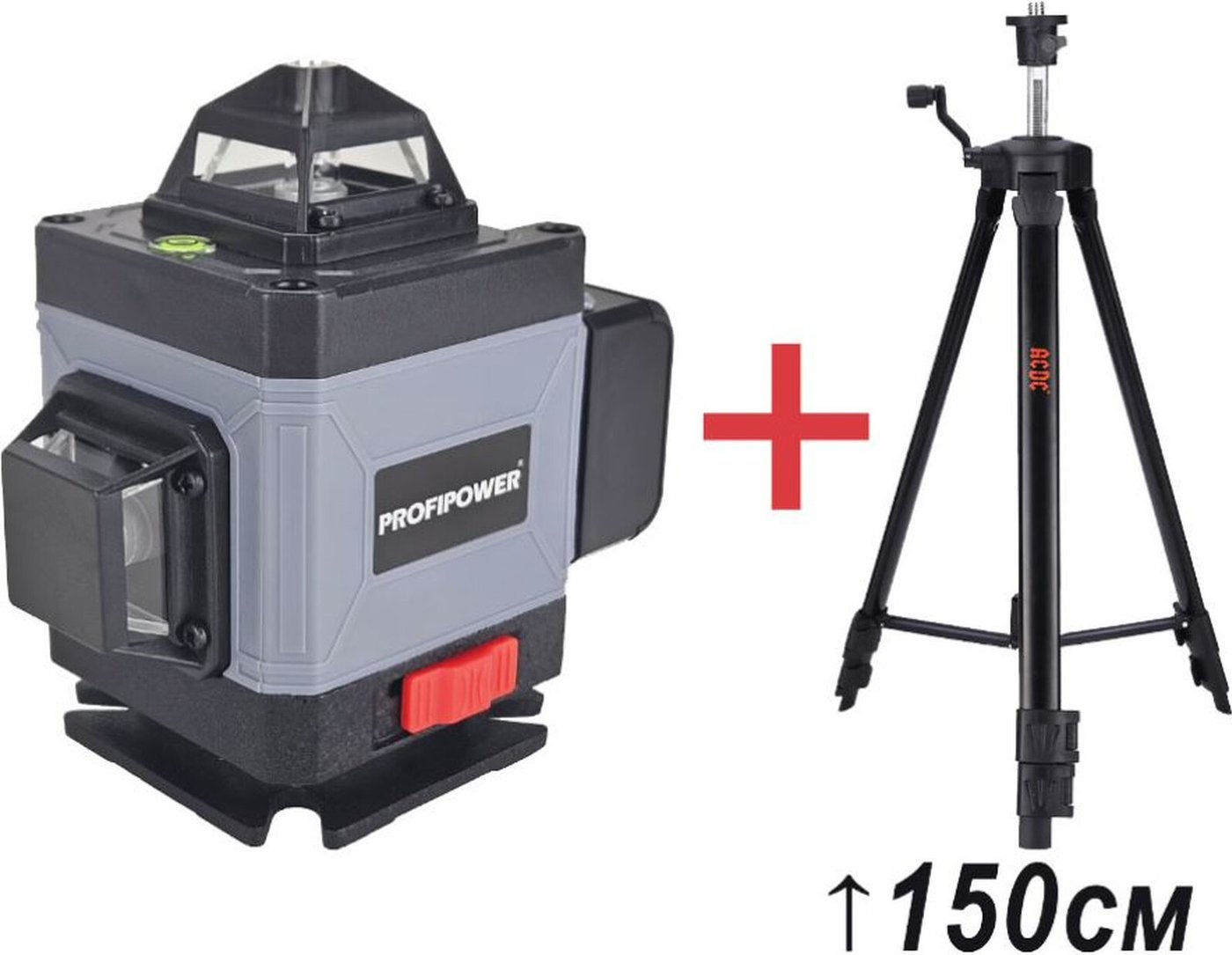 

Лазерный нивелир Profipower NL-7016G + Штатив E0051