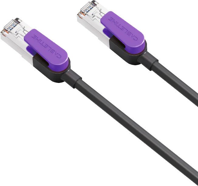 Кабель Cabletime CT-CAT8F-PB3 (3 м, фиолетовый/черный)