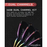 Оперативная память OCPC X3 RGB White 2x8ГБ DDR4 3600 МГц MMX3A2K16GD436C18W