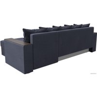 Угловой диван Лига диванов Дубай лайт правый 114191 (рогожка серый)