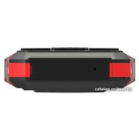 Кнопочный телефон Olmio X02 (черный/красный)