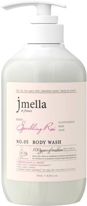 

Jmella Гель для душа In France Sparkling Rose Body Wash черная смородина, роза, мускус 500 мл