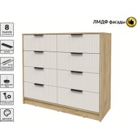 Комод Интерлиния Концепт Лайн КТ-К117 (дуб золотой/кашемир)