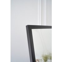 Зеркало Континент Роул 50x176 (в черной алюминиевой раме)