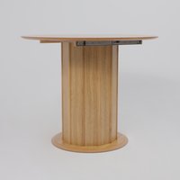 Кухонный стол Оримэкс Олаф-М 950-1250x950 (светлый дуб без тонировки/светлый дуб)