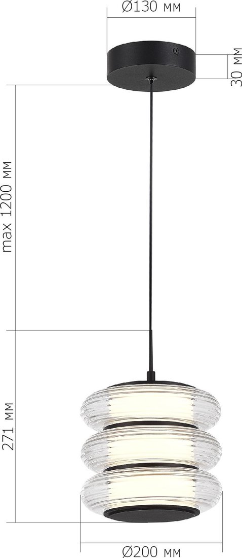 Подвесная люстра ST Luce SL6239.403.03