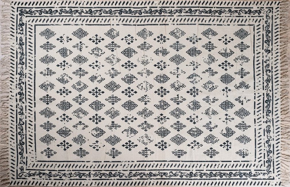 

Ковер для жилой комнаты Merry Bear Home Decor 160x230см SGE-CPR-593 (черный/белый)