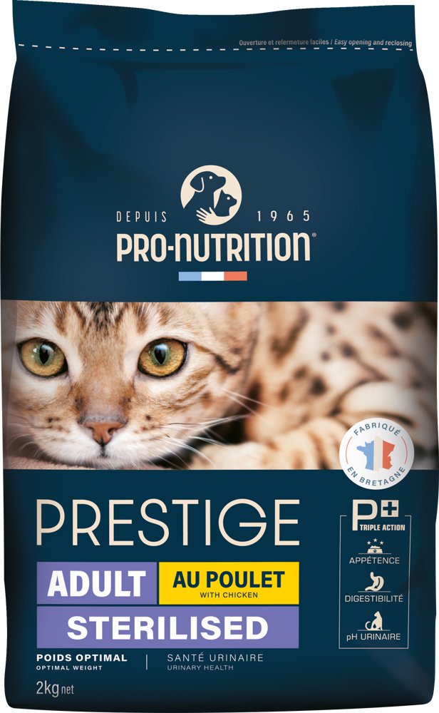 

Сухой корм для кошек Flatazor Prestige Adult Sterilised с курицей 2 кг