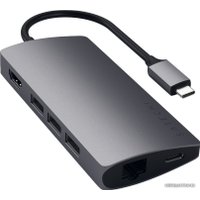 Док-станция Satechi Type-C Multi-Port Adapter 4K with Ethernet V2 ST-TCMA2M
