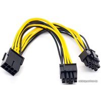 Кабель USBTOP 6+2 pin - 2х 6+2 pin ver.01