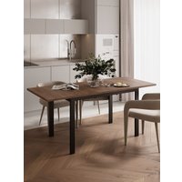 Кухонный стол Senira Велес ЛДСП 25 мм 100x60 (венге/опора черная)