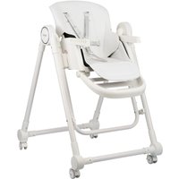 Высокий стульчик Indigo Chill (белый)