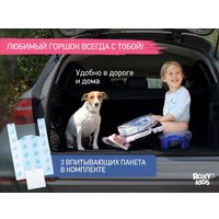 Дорожный горшок Roxy Kids HandyPotty 3 в 1 HP-255DBG (синий/графит)