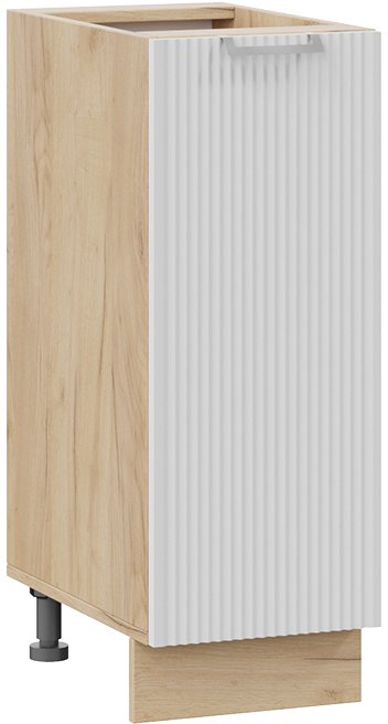 

Шкаф напольный Трия Кимберли 1Н3 (дуб крафт золотой/сноу)