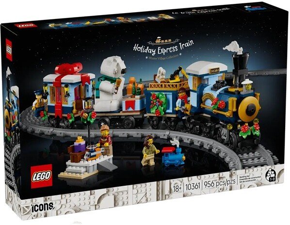 

Конструктор LEGO Icons 10361 Праздничный экспресс