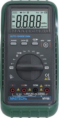 

Мультиметр Mastech MY68