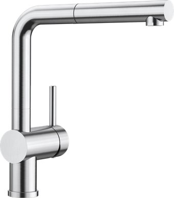 Смеситель Blanco Linee-S 526242 (PVD steel)