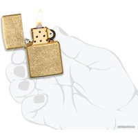 Зажигалка Zippo Classic Tumbled Brass 49477